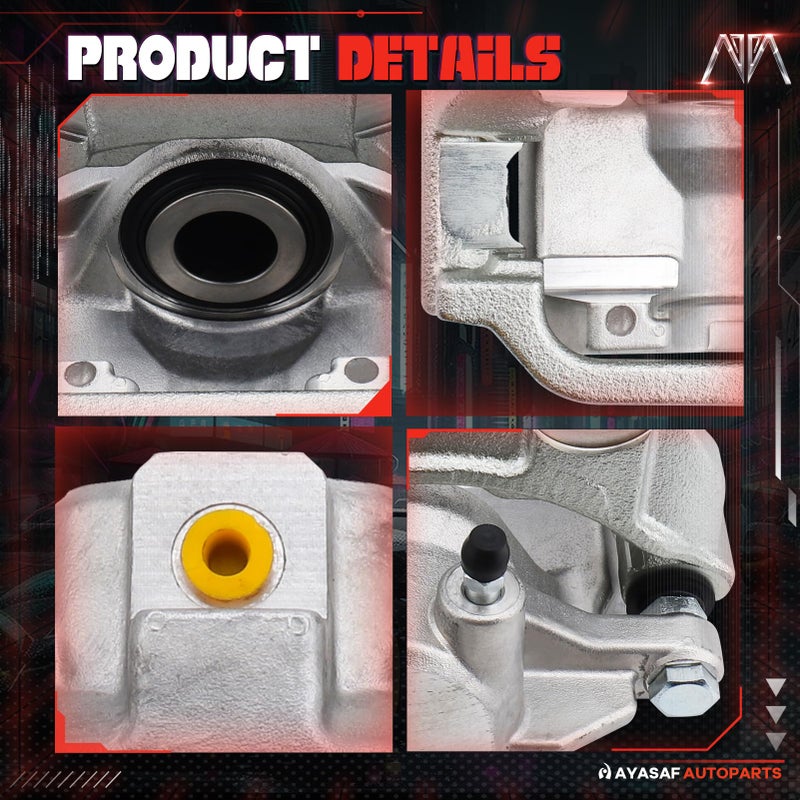 MAYASAF 18B5031 Rear Right Disc Brake Caliper Passenger Side for Chevy Silverado 1500/Tahoe/Suburban/Avalanche, for GMC Sierra 1500/Yukon, for Cadillac Escalade/ESV/EXT - Image 3